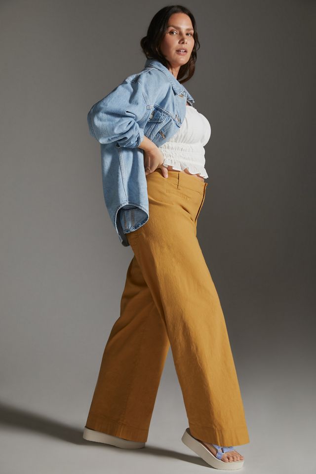 Maeve The Colette Full Length Wide-Leg Pants #7
