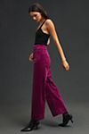 Maeve The Colette Cropped Wide-Leg Corduroy Pants | Anthropologie