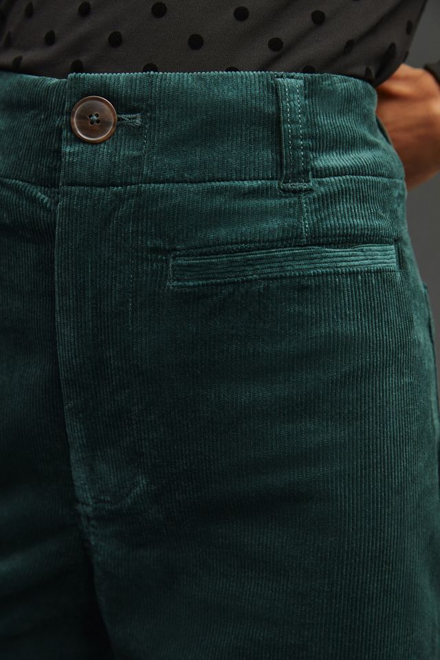 The Colette Wide-Leg Corduroy Pants #4