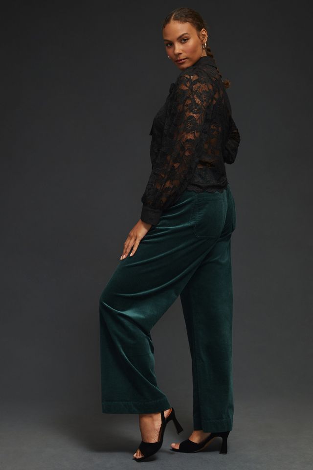 The Colette Wide-Leg Corduroy Pants #10