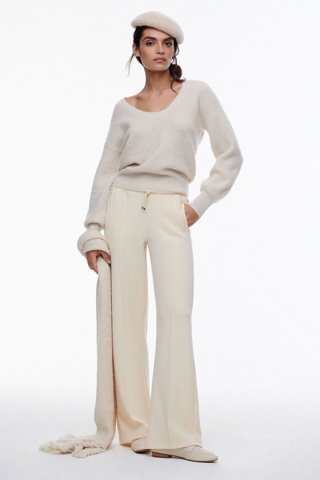 Maeve Colette Corduroy Pantalones de pierna ancha #5