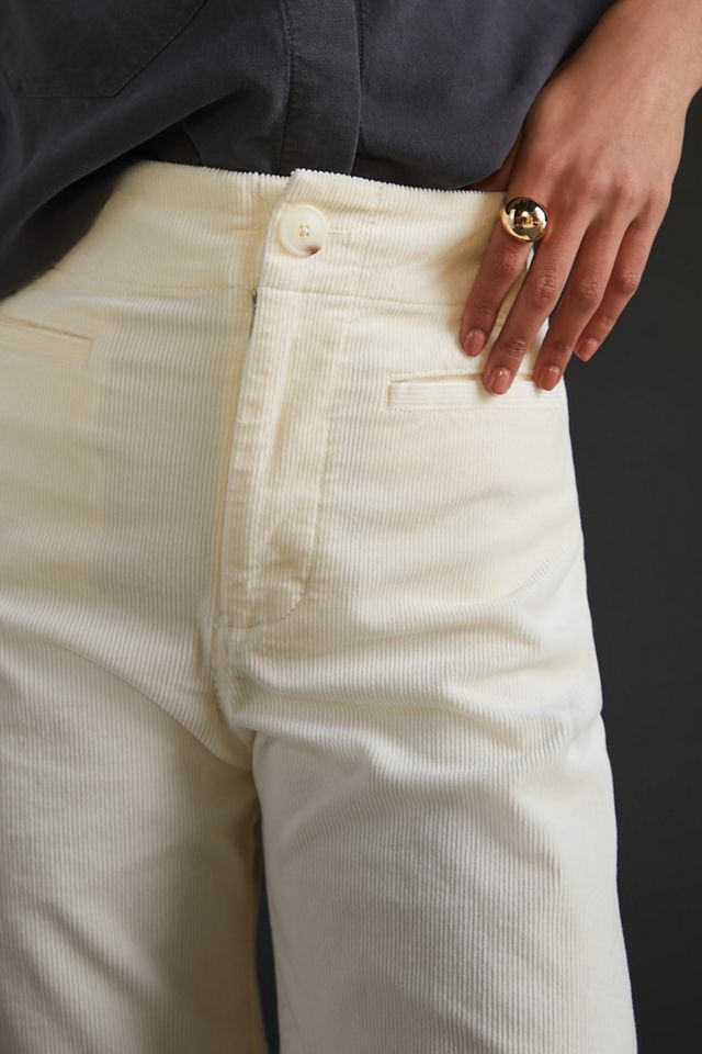 Maeve Colette Corduroy Pantalones de pierna ancha #2