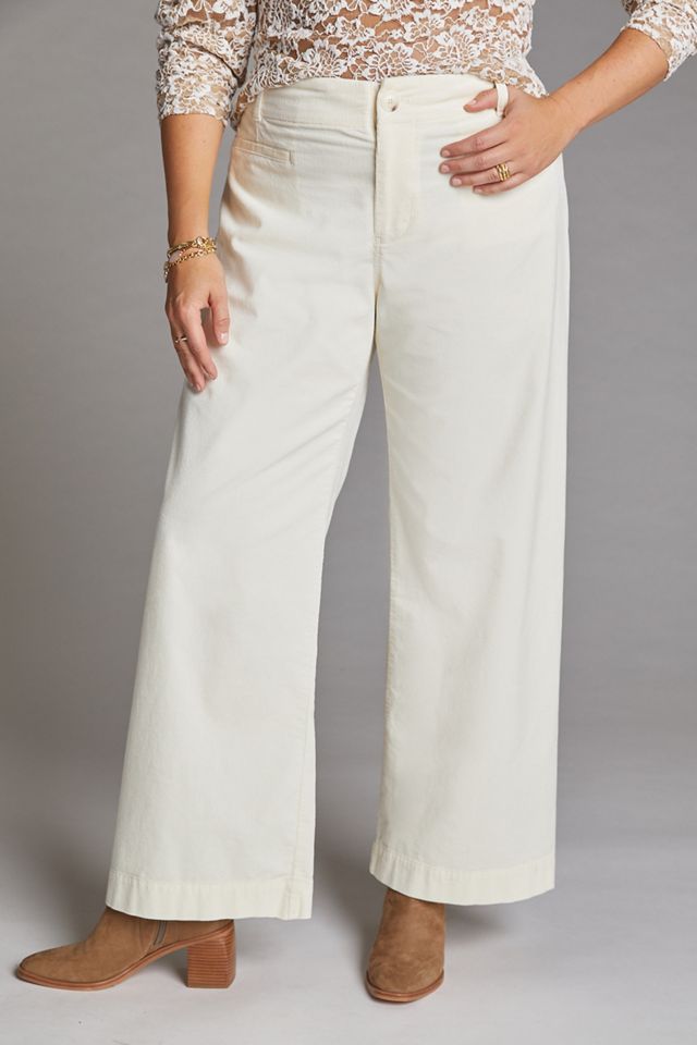 Maeve Colette Corduroy Pantalones de pierna ancha #11