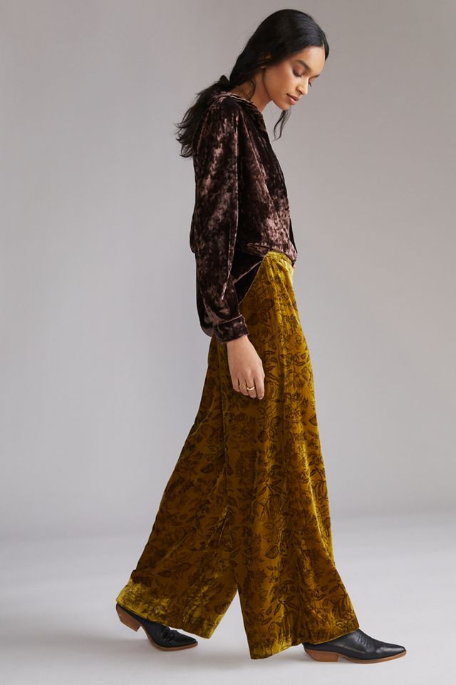 Pantalon large en velours #2