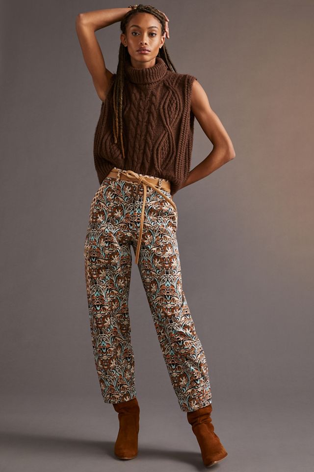 Corduroy Barrel Pants | Anthropologie