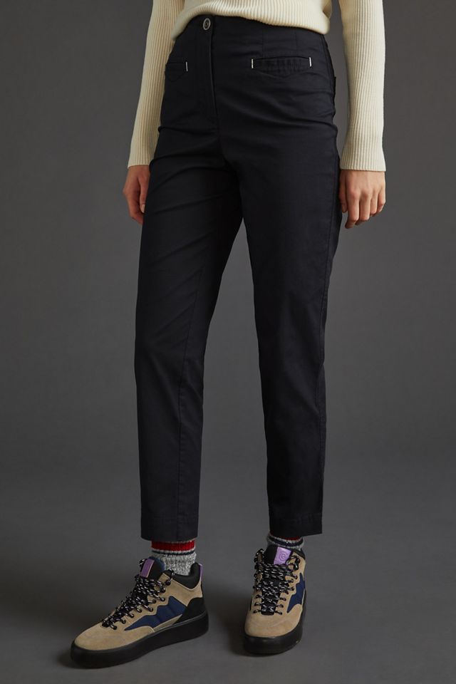 cigarette pants target Maeve Add a touch of timeless style to your wardrobe with the Vince High Waist Cigarette Pant in black. Victoria Beckham Target Navy White