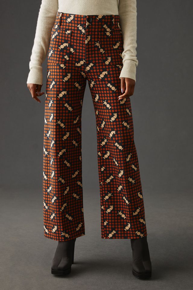 The Colette Ponte Crop Wide-Leg Pants by Maeve #1
