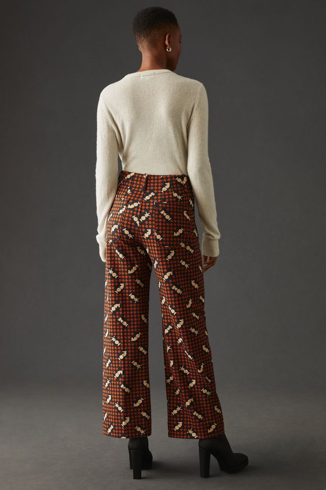 The Colette Ponte Crop Wide-Leg Pants by Maeve #2