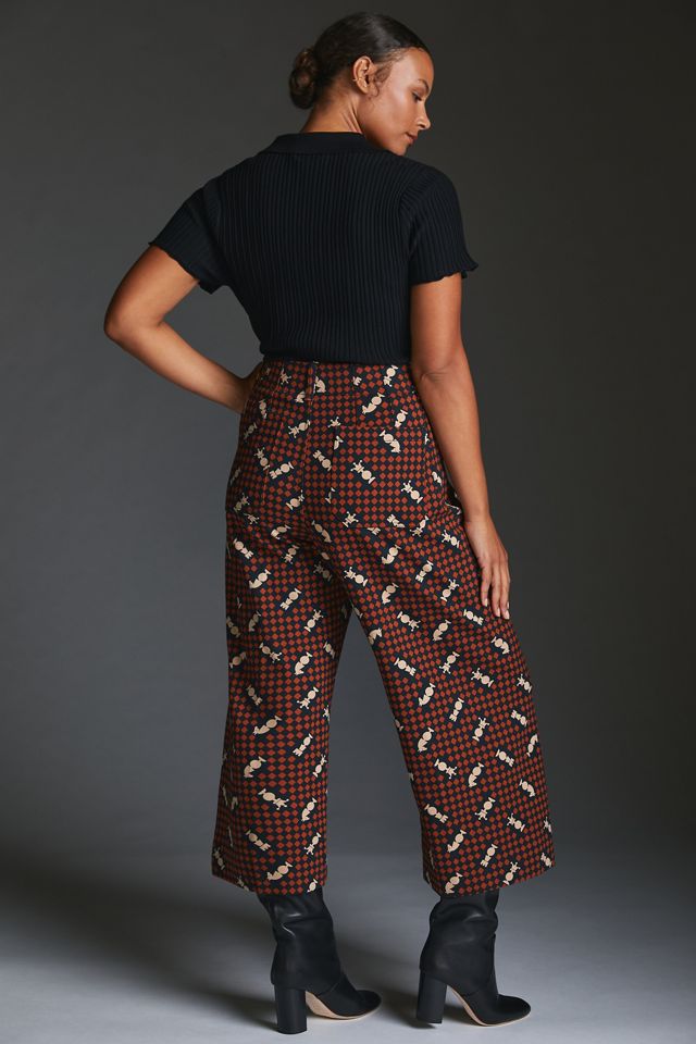 The Colette Ponte Crop Wide-Leg Pants by Maeve #7