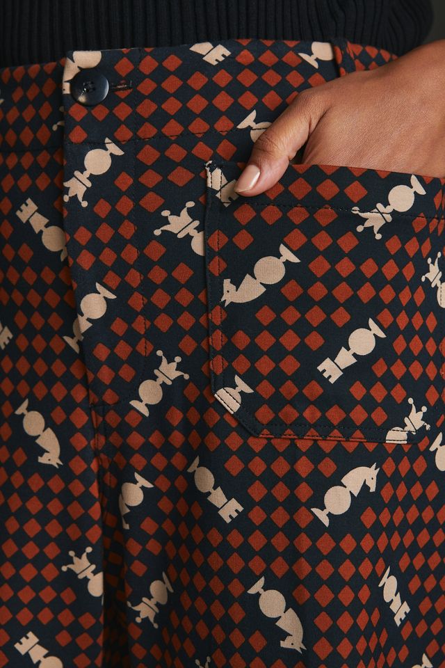 The Colette Ponte Crop Wide-Leg Pants by Maeve #9