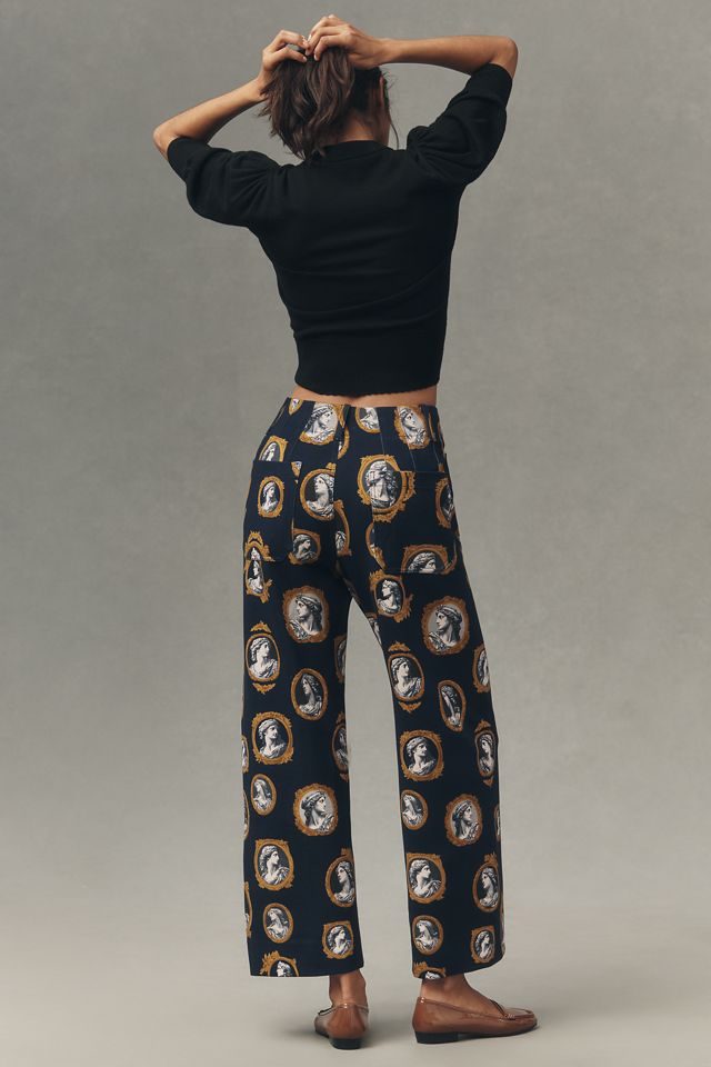 The Colette Ponte Crop Wide-Leg Pants by Maeve #2