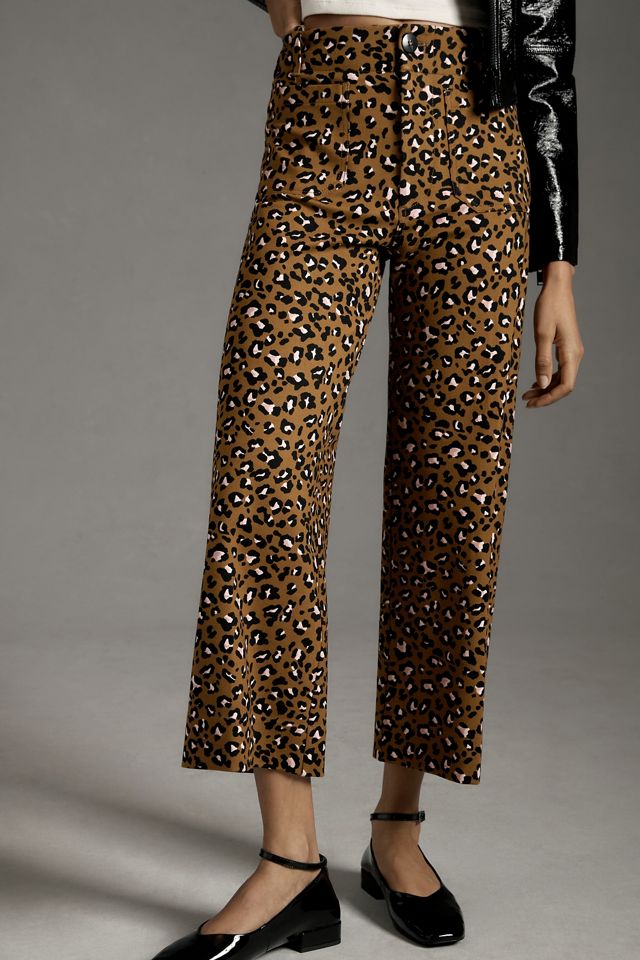 The Colette Ponte Crop Wide-Leg Pants by Maeve #1