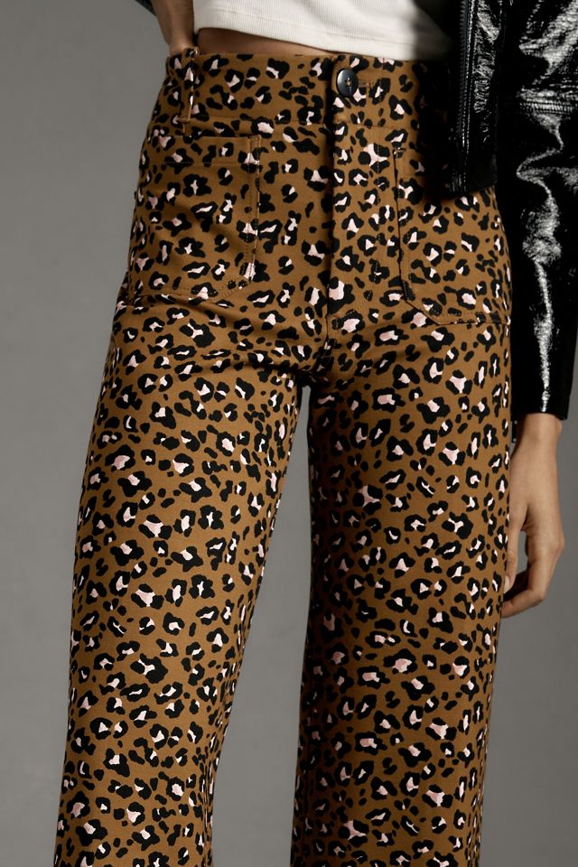 The Colette Ponte Crop Wide-Leg Pants by Maeve #3