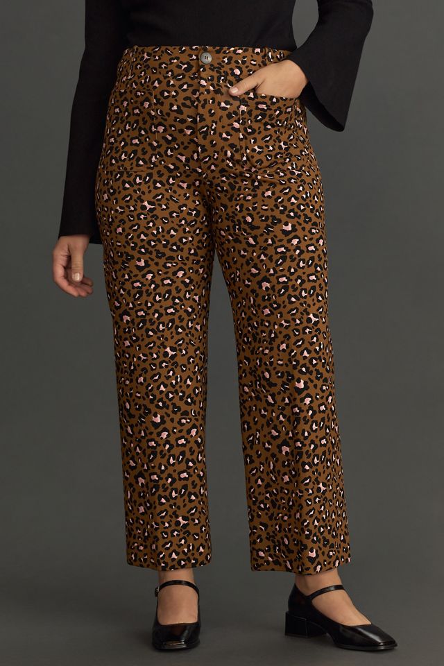 The Colette Ponte Crop Wide-Leg Pants by Maeve #5