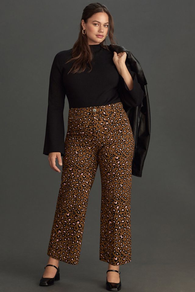 The Colette Ponte Crop Wide-Leg Pants by Maeve #4