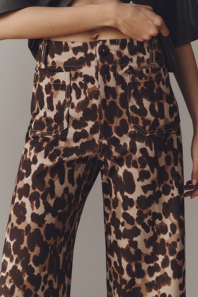 Les Pantalons Évasés Raccourcis Colette par Maeve : Édition Ponte #3