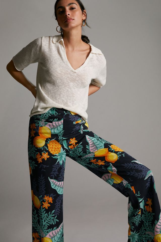 Maeve Escape Printed Pants #4