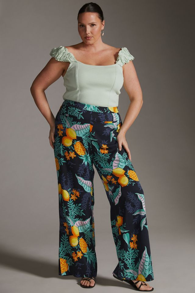 Maeve Escape Printed Pants #9