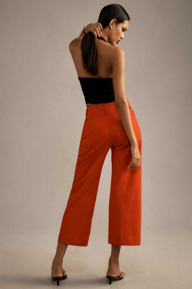 The Colette Ponte Crop Wide-Leg Pants by Maeve #2