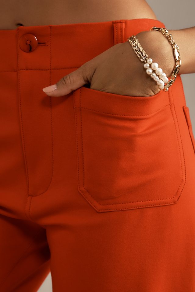 The Colette Ponte Crop Wide-Leg Pants by Maeve #3