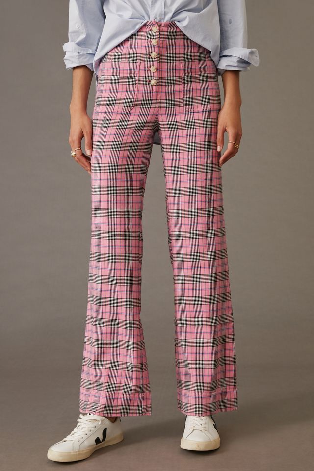 Maeve Relaxed Wide-Leg Trousers #2