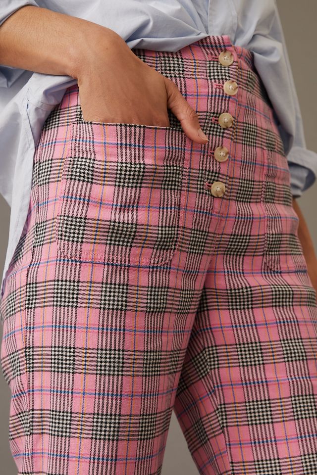 Maeve Relaxed Wide-Leg Trousers #3