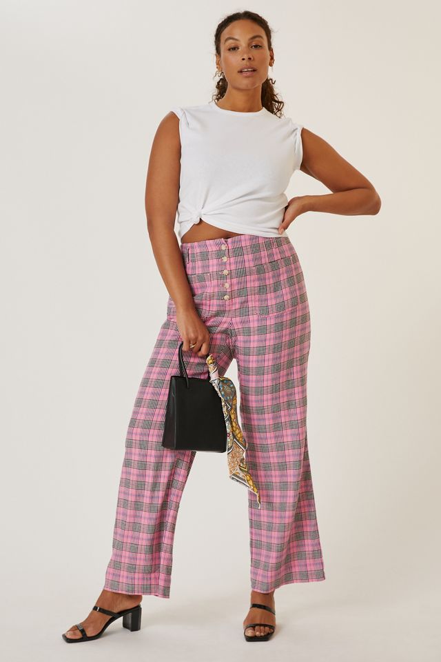 Maeve Relaxed Wide-Leg Trousers #4