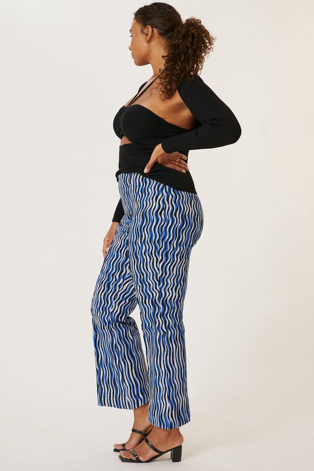Maeve The Margot Cropped Kick Flare Pants #6