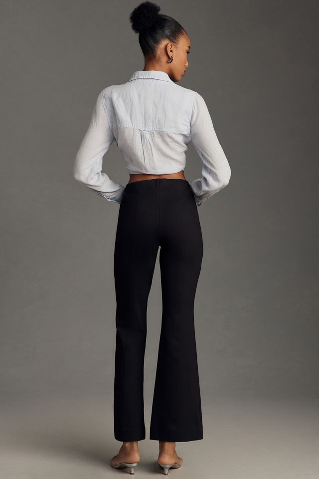 The Margot Kick-Flare Cropped Pants by Maeve #2