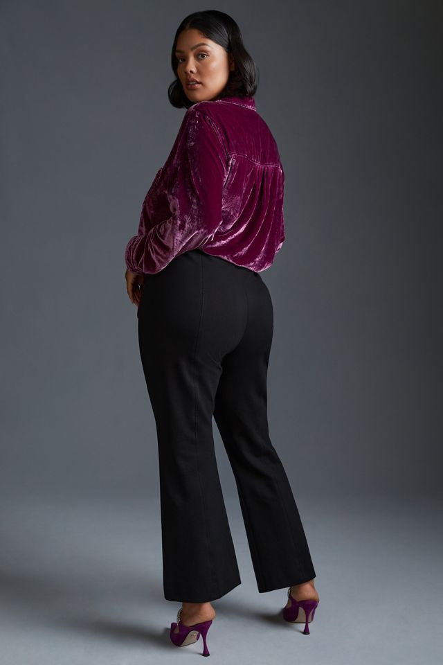 The Margot Kick-Flare Cropped Pants by Maeve #8