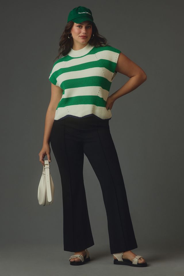 The Margot Kick-Flare Cropped Pants by Maeve #4