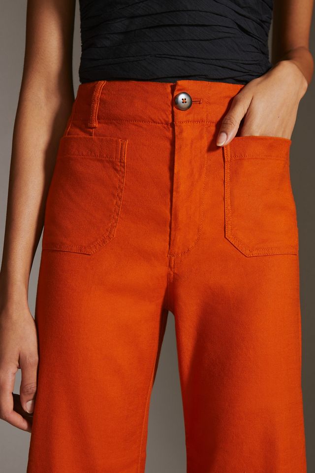 Colette European Linen Stretch Wide Leg Pants #2