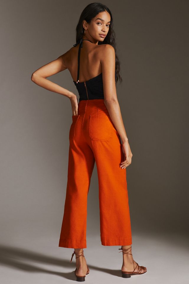 Colette European Linen Stretch Wide Leg Pants #3