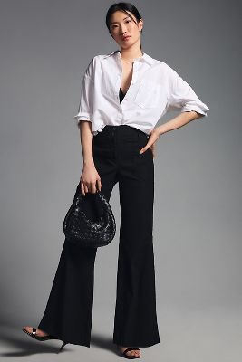 Wide Leg Pants - Black