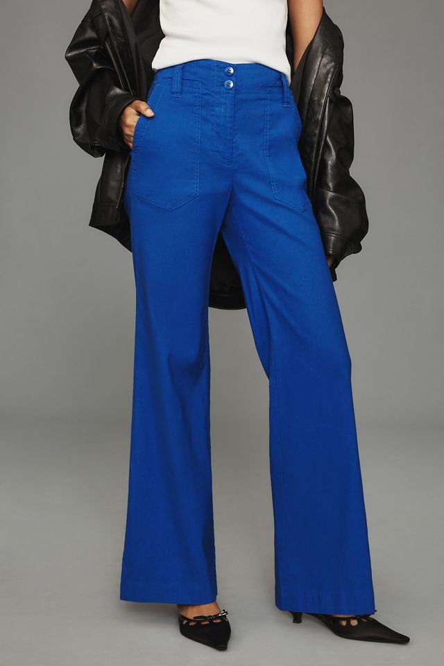 The Naomi Wide-Leg Flare Pants by Maeve