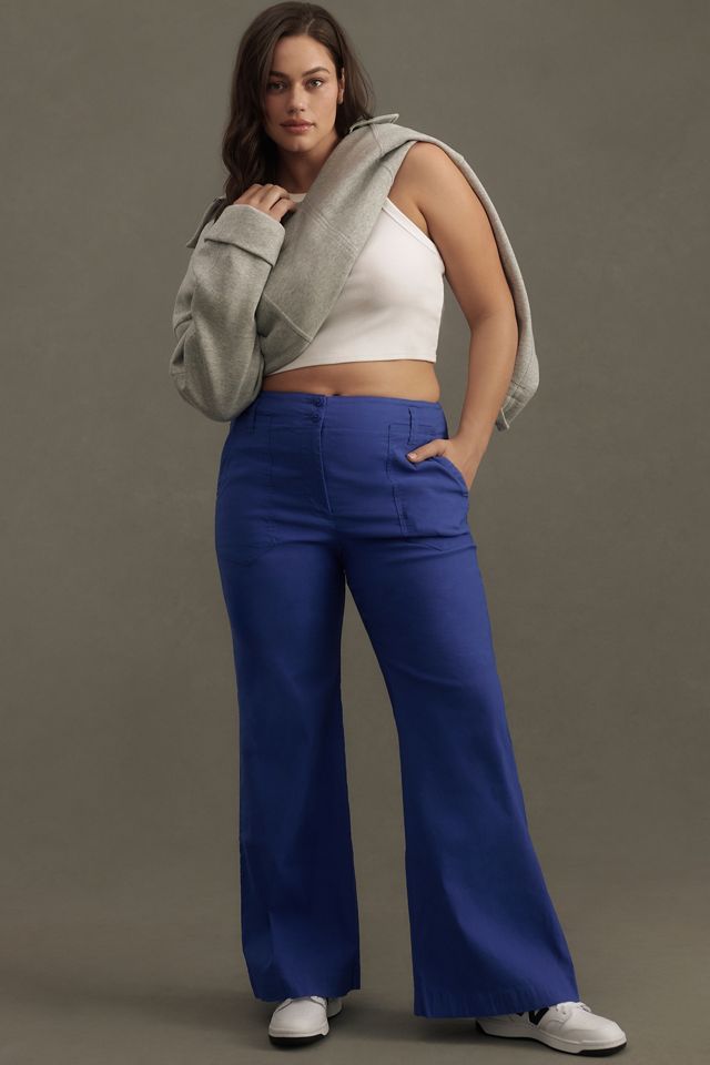 The Naomi Wide-Leg Flare Pants by Maeve #4