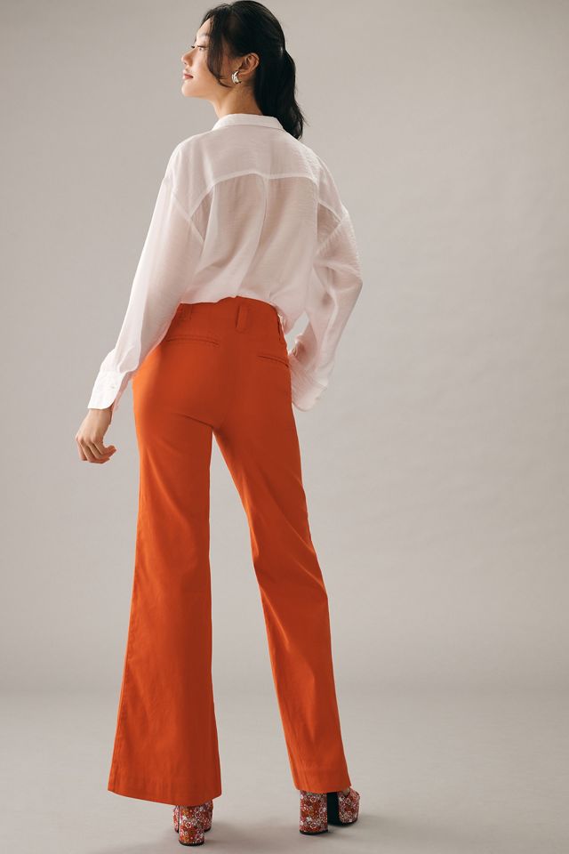 Naomi Wide-Leg Flare Pants by Maeve #4