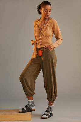 modern parachute pants