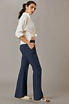 Linen Low-Rise Flare Trousers #3