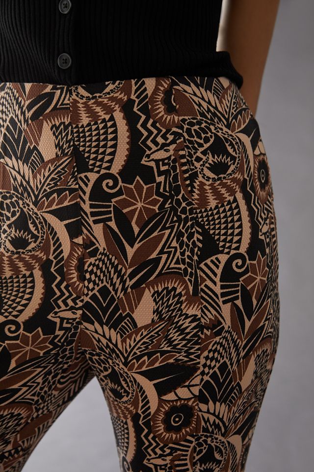 By Anthropologie Drapey Flare Pants #3