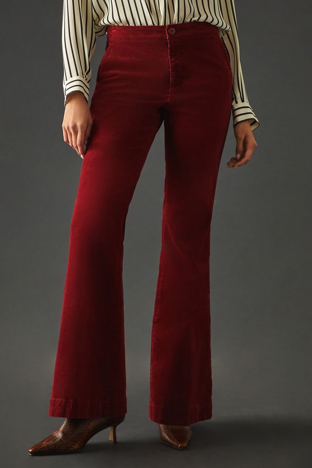 By Anthropologie Low-Rise Flare Corduroy Pants #6