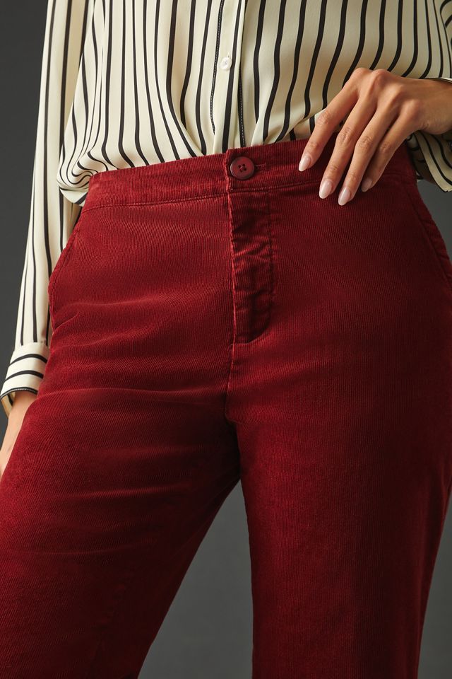 By Anthropologie Low-Rise Flare Corduroy Pants #7
