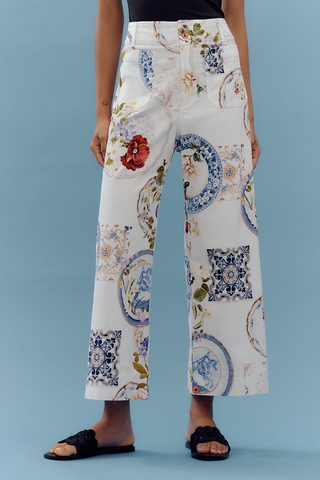 Los Pantalones Colette de Pierna Ancha Cortos por Maeve: Edición de Tela Mágica #3