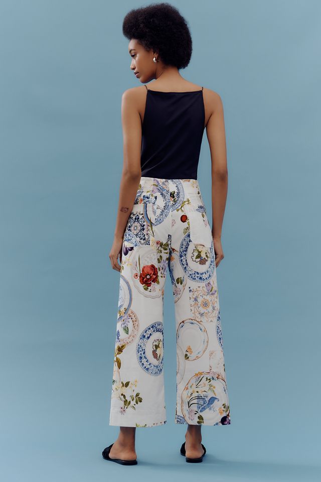 Los Pantalones Colette de Pierna Ancha Cortos por Maeve: Edición de Tela Mágica #1