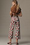 The Colette Cropped Wide-Leg Pants by Maeve