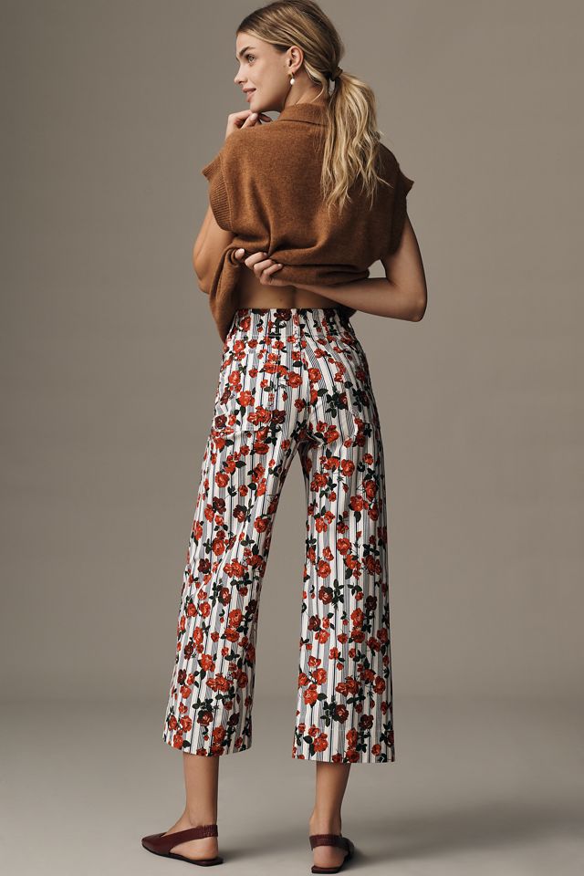 The Colette Magic Fabric Crop Wide-Leg Pants by Maeve #2