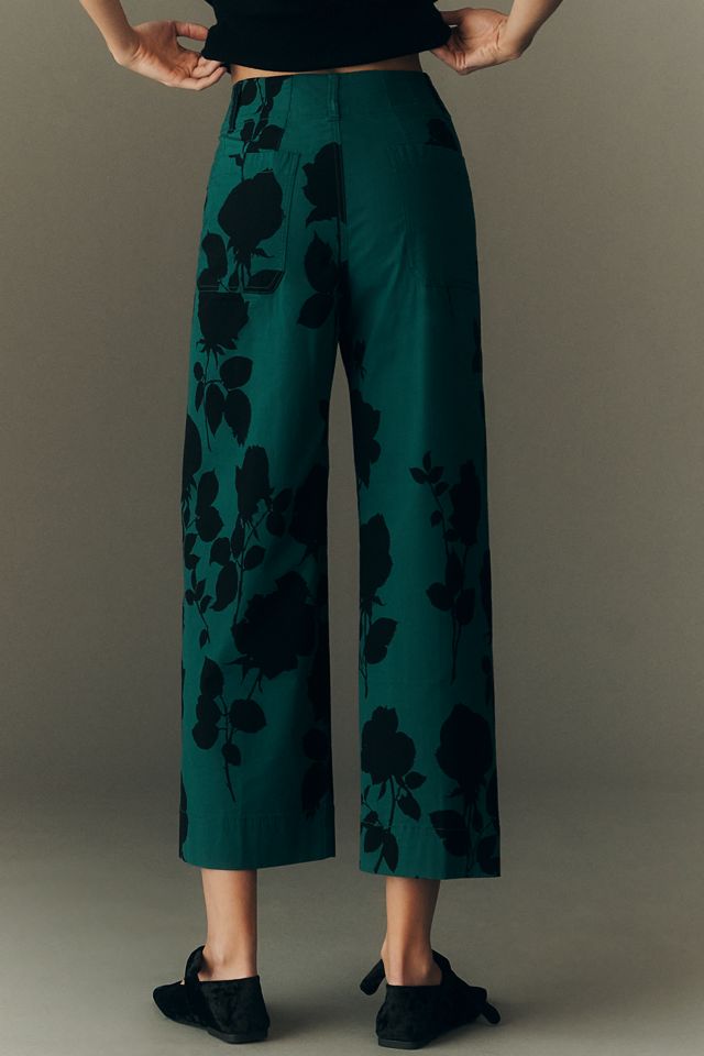 The Colette Magic Fabric Crop Wide-Leg Pants by Maeve #2