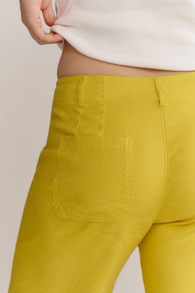 The Colette Linen Blend Crop Wide-Leg Pants by Maeve #7