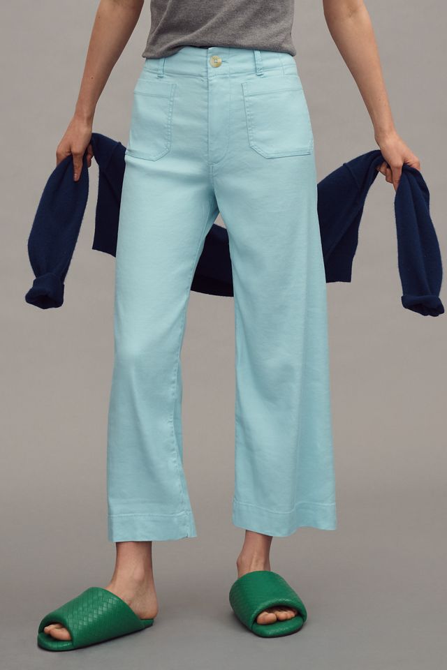 I Pantaloni Cropped a Gamba Larga Colette di Maeve: Edizione in Lino #2