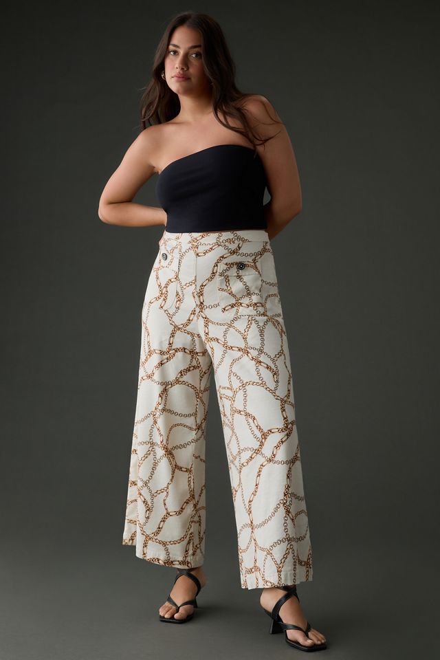 Maeve Printed Palazzo Pants #4